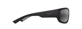 Maui Jim Maukele sunglasses in Matte Black, side view