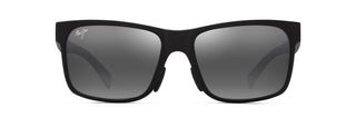Maui Jim Hoopili sunglasses in Matte Black, front view