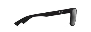 Maui Jim Hoopili sunglasses in Matte Black, side view