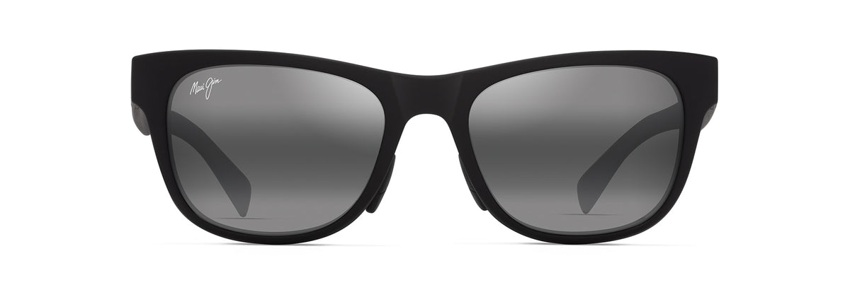 Maui Jim Kapeau sunglasses in Matte Black, front view