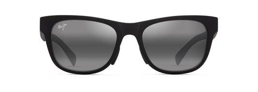Maui Jim Kapeau sunglasses in Matte Black, front view