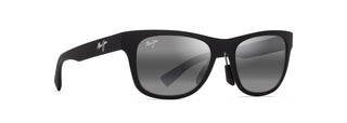 Maui Jim Kapeau sunglasses in Matte Black, angled view