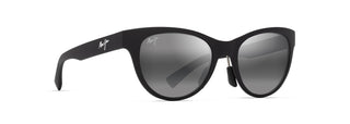 Maui Jim Hulahe sunglasses in Matte Black, angled view