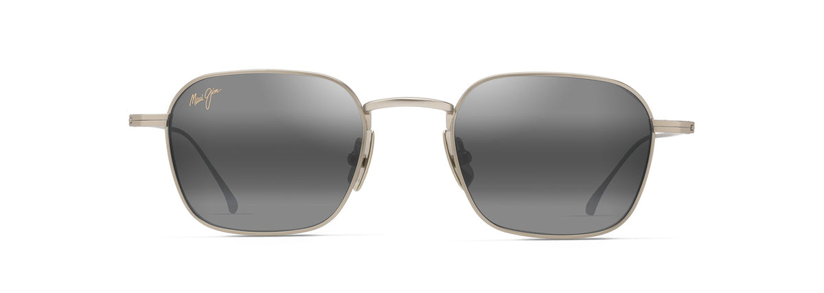 Maui Jim Mekala sunglasses in Matte Light Gold, front view