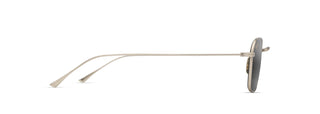 Maui Jim Mekala sunglasses in Matte Light Gold, side view