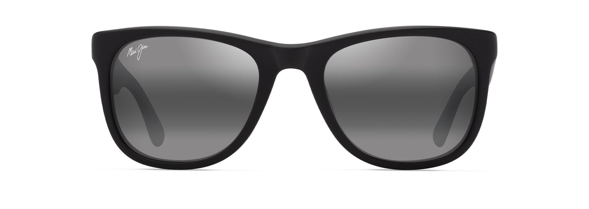Maui Jim Kikonia sunglasses in Matte Black, front view