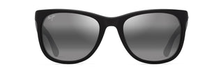 Maui Jim Kikonia XL sunglasses in Matte Black, front view