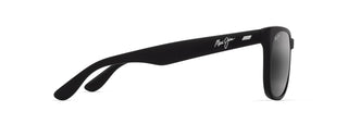 Maui Jim Kikonia XL sunglasses in Matte Black, side view