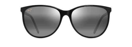 Maui Jim Ocean sunglasses in Shiny Black, front view
