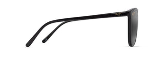 Maui Jim Ocean sunglasses in Shiny Black, side view