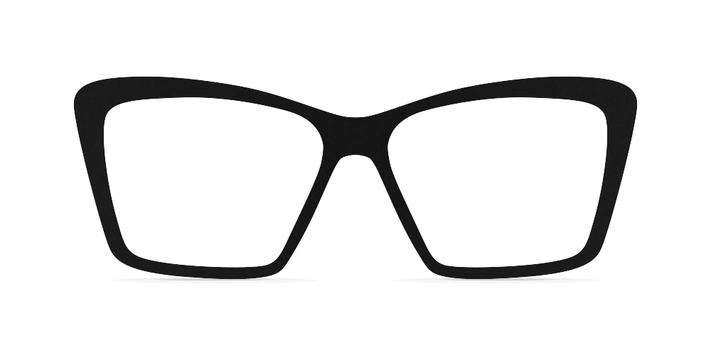 Nina Mûr Ana eyeglasses in Black — handcrafted Madrid birch wood frame