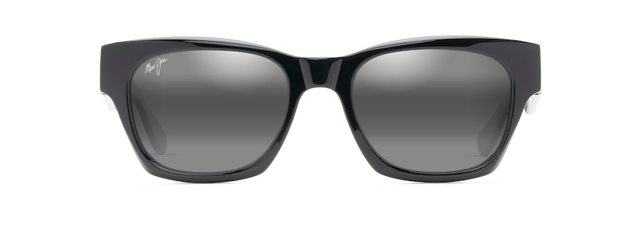 Maui Jim Valley Isle Sunglasses in BLACK - Front View
