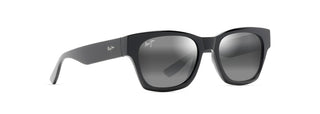 Maui Jim Valley Isle Sunglasses in BLACK - Angled View