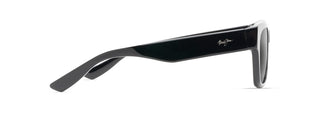 Maui Jim Valley Isle Sunglasses in BLACK - Side View