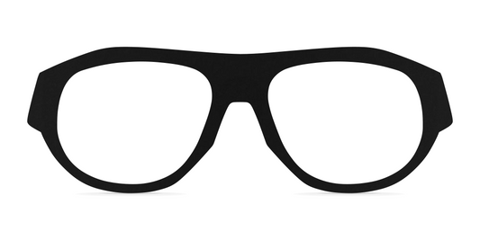 Nina Mûr Beltran eyeglasses in Black — handcrafted Madrid birch wood frame