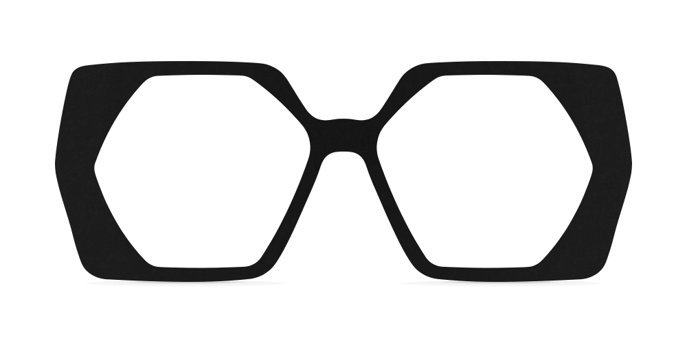 Nina Mûr Jane eyeglasses in Black — handcrafted Madrid birch wood frame