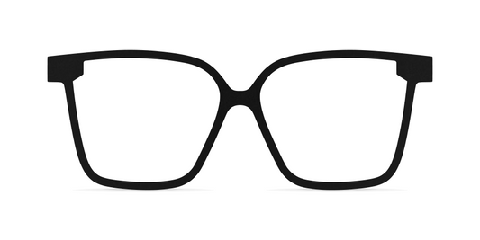 Nina Mûr Maribel RX eyeglasses in Black — handcrafted Madrid birch wood frame