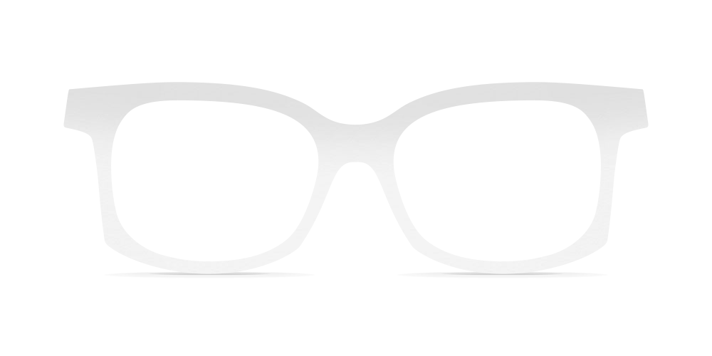Nina Mûr Rachel eyeglasses in White High Gloss — handcrafted Madrid birch wood frame