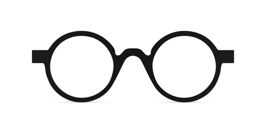 Nina Mûr Kazuma eyeglasses in Black — handcrafted Madrid birch wood frame