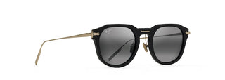 Maui Jim Alika Sunglasses in BLACK - Angled View