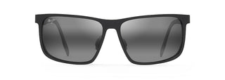Maui Jim Wana Sunglasses in BLACK - Front View