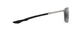 Maui Jim Puu Kukui Sunglasses in SILVER - Side View