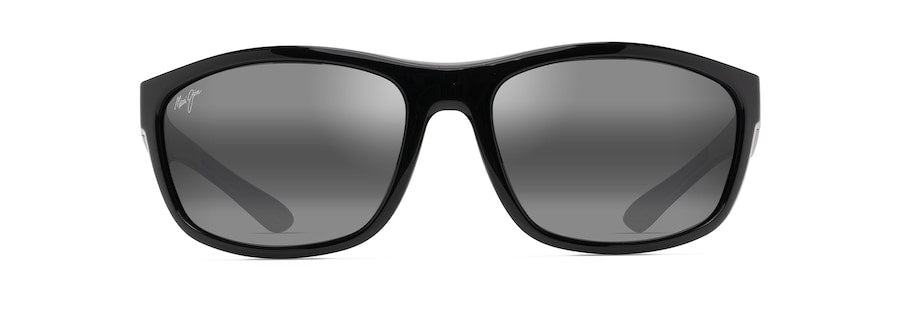Maui Jim Nuu Landing Sunglasses in BLACK - Front View