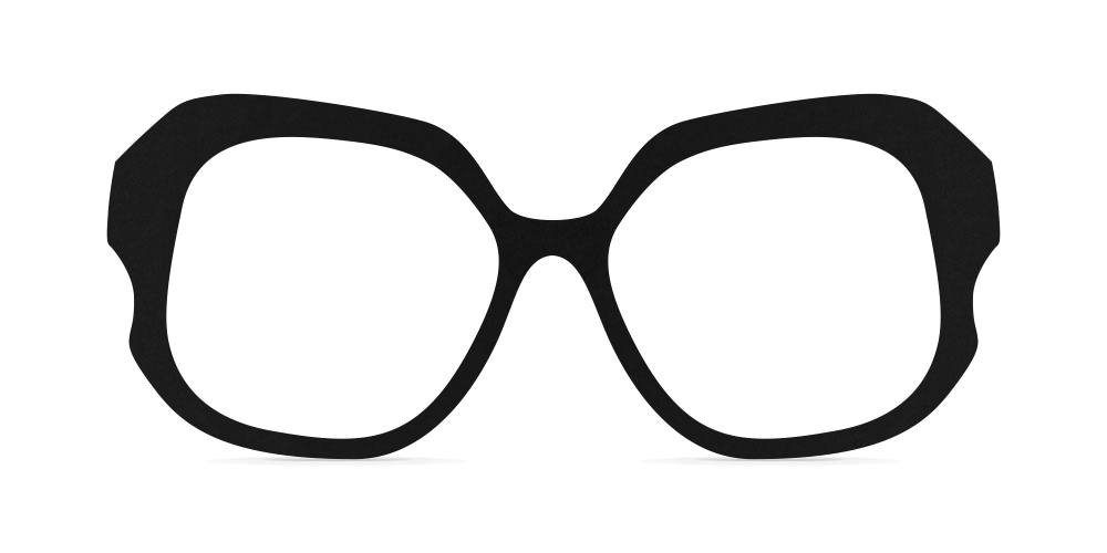 Nina Mûr Isabel eyeglasses in Black — handcrafted Madrid birch wood frame