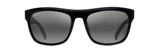 Maui Jim S-Turns Sunglasses in BLACK - Front View