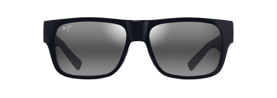 Maui Jim Keahi Sunglasses in BLACK - Front View