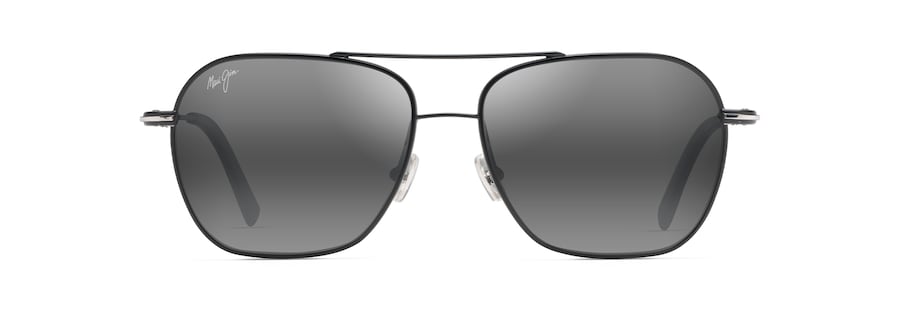 Maui Jim Mano Sunglasses in BLACK - Front View