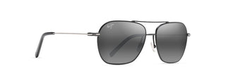 Maui Jim Mano Sunglasses in BLACK - Angled View