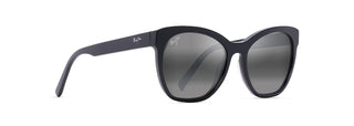 Maui Jim Alulu Sunglasses in BLACK - Angled View