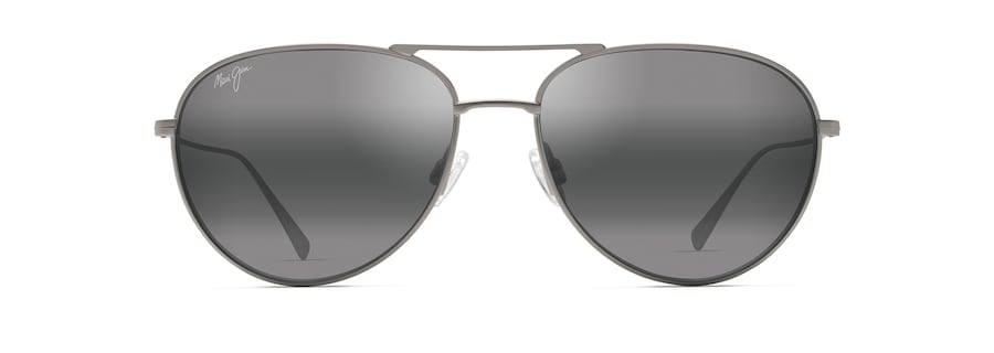 Maui Jim Walaka Sunglasses in SILVER - Front View