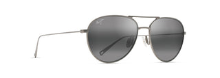 Maui Jim Walaka Sunglasses in SILVER - Angled View