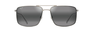 Maui Jim Aeko Sunglasses in SILVER - Front View