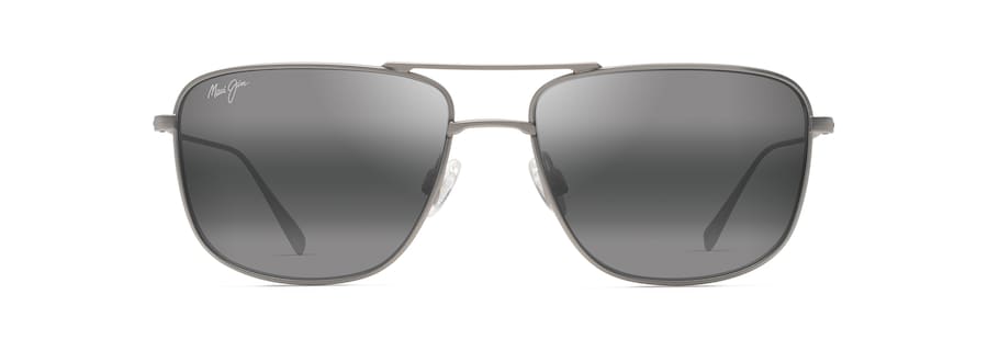 Maui Jim Mikioi Sunglasses in SILVER - Front View