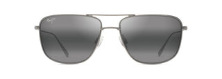Maui Jim Mikioi Sunglasses in SILVER - Front View