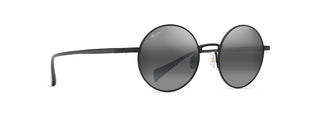 Maui Jim Mokupuni Sunglasses in BLACK - Angled View