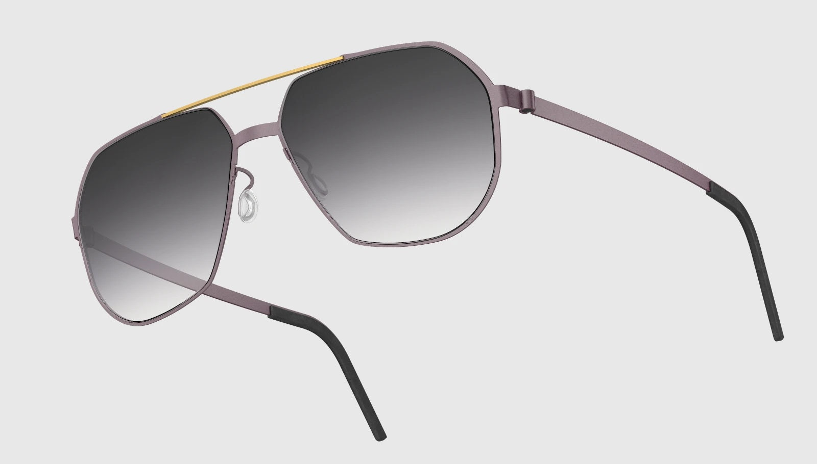 Lindberg 8912 Sunglasses with Grey Gradient Lenses