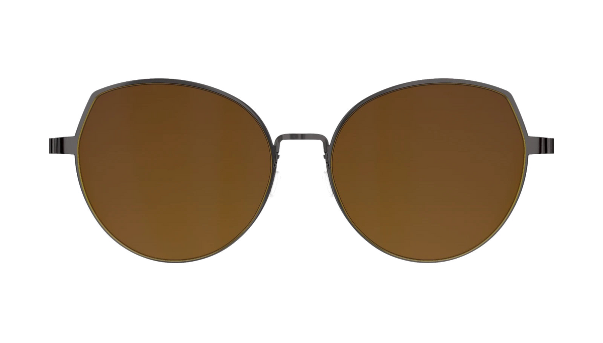 Lindberg TITANIUM 8913 - Black - PU9/ / 135 - Normal / Brown Polarized