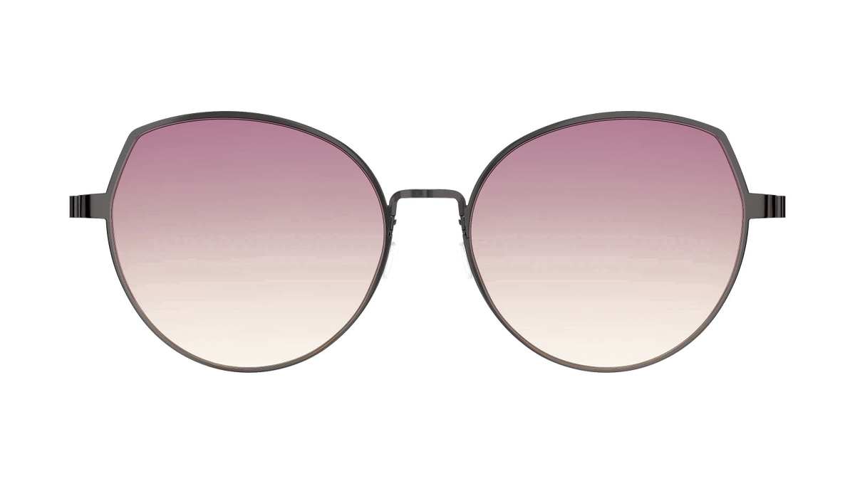 Lindberg TITANIUM 8913 - Black - PU9/ / 135 - Normal / Bordeaux Pearl Gradient