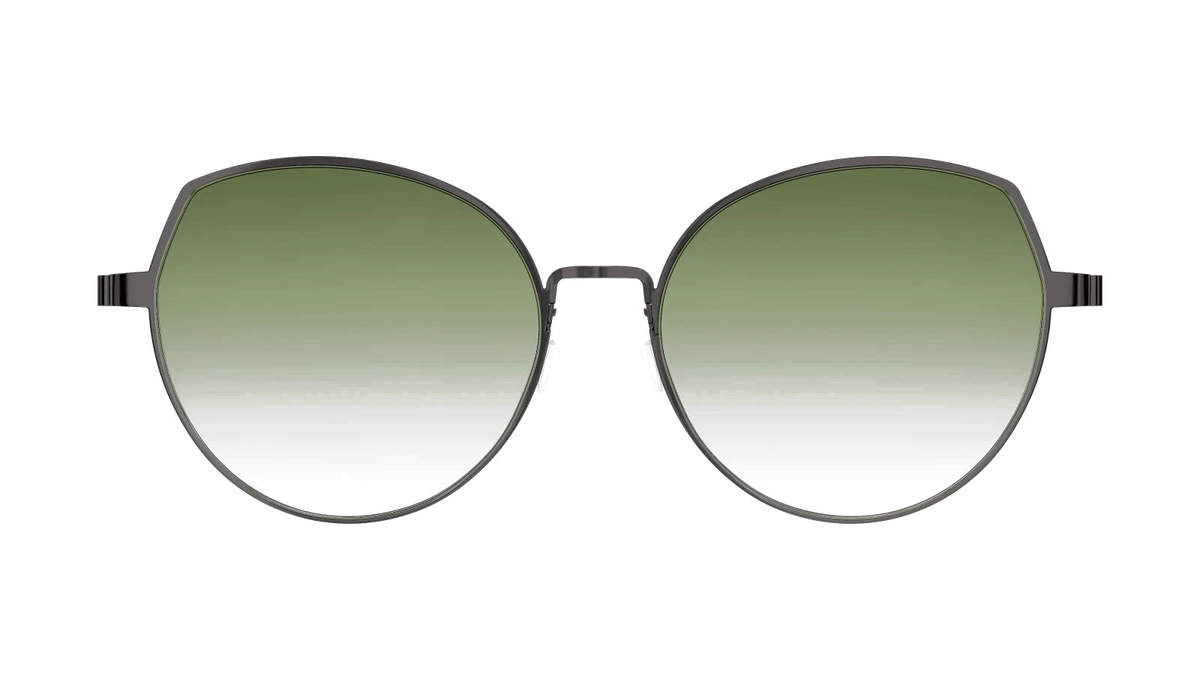 Lindberg TITANIUM 8913 - Black - PU9/ / 135 - Normal / Green Gradient