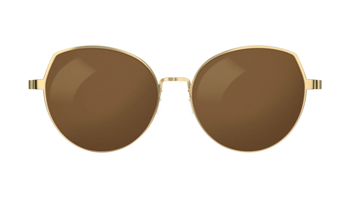 Lindberg TITANIUM 8913 - Gold - PGT / 135 - Normal / Brown