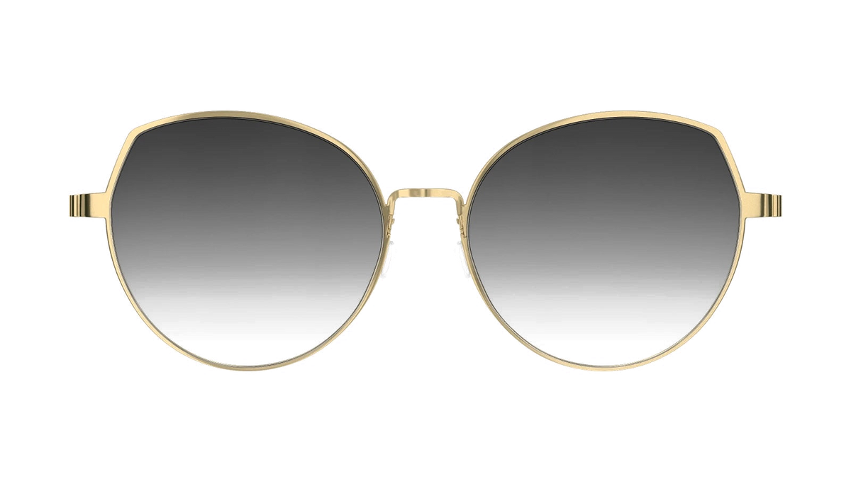 Lindberg TITANIUM 8913 - Gold - PGT / 135 - Normal / Grey Gradient