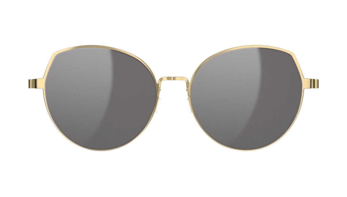 Lindberg TITANIUM 8913 - Gold - PGT / 135 - Normal / Grey with Light Silver Mirror
