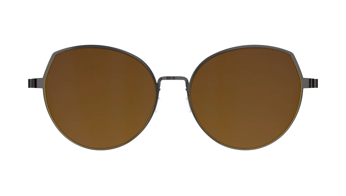 Lindberg TITANIUM 8913 - Black - PU9/ / 135 - Normal / Brown Polarized