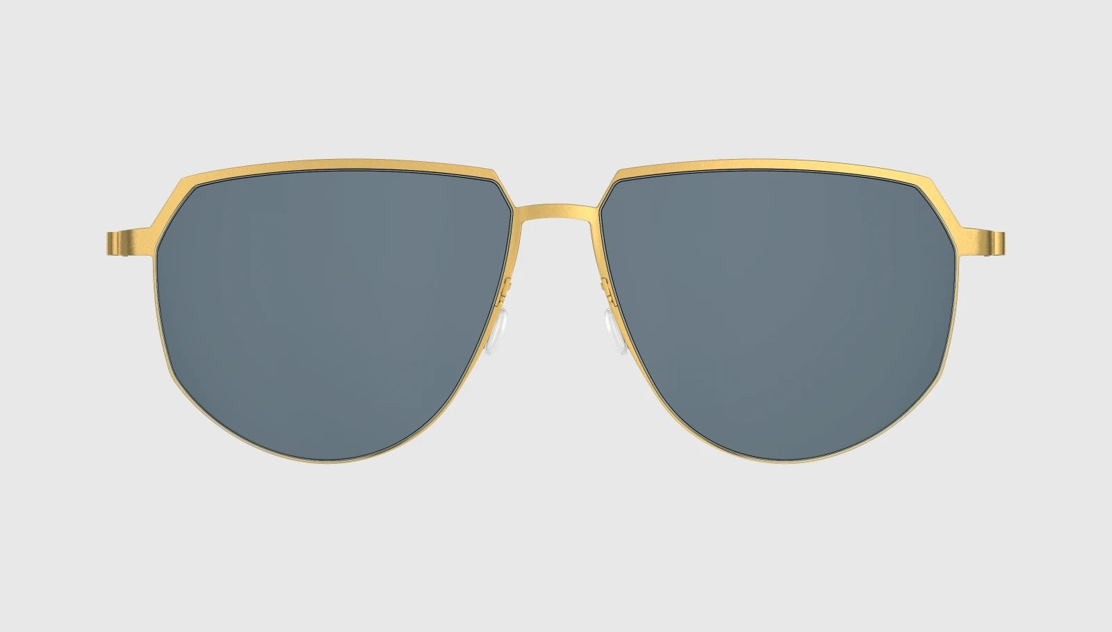 Gold with Blue Grey Lenses