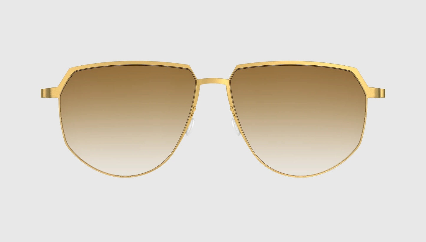 Gold with Brown Gradient Lenses