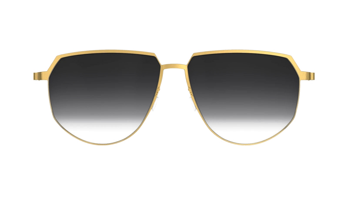Lindberg TITANIUM 8914 - Gold / 135 - Normal / Grey Blue Gradient